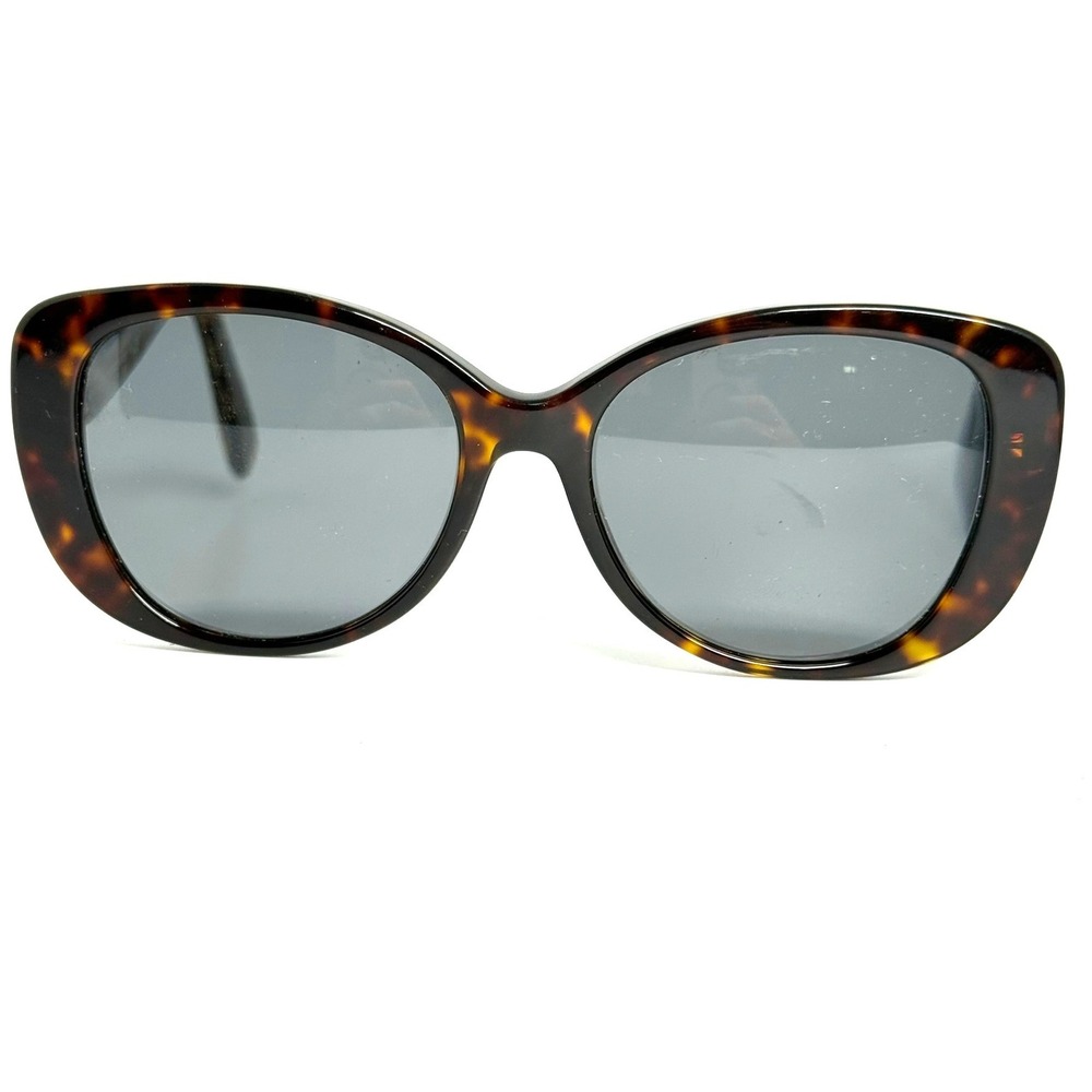 Coach HC 8322 C6183 Dark Tortoise Gold Chain Link Butterfly Sunglasses 54-17-140